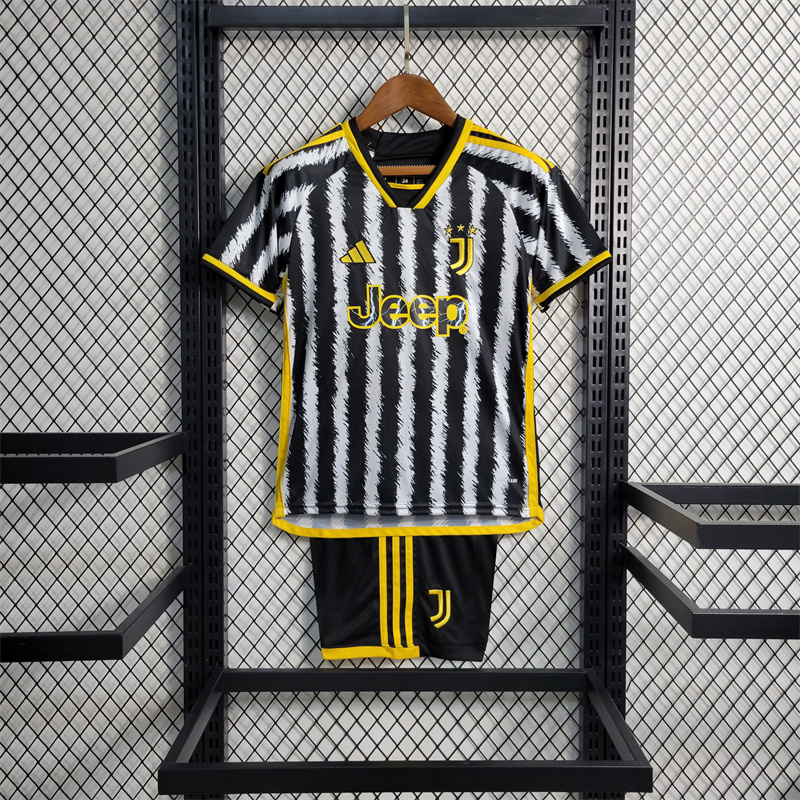 Juventus 23-24 Home Kids Kit